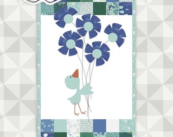 Little Ducky Mini Quilt Pattern from Meags and Me