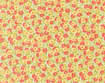 Moda Summer's End Meadow Persimmon by Fig Tree & Co. (35436 11) 1/2-YD Increments