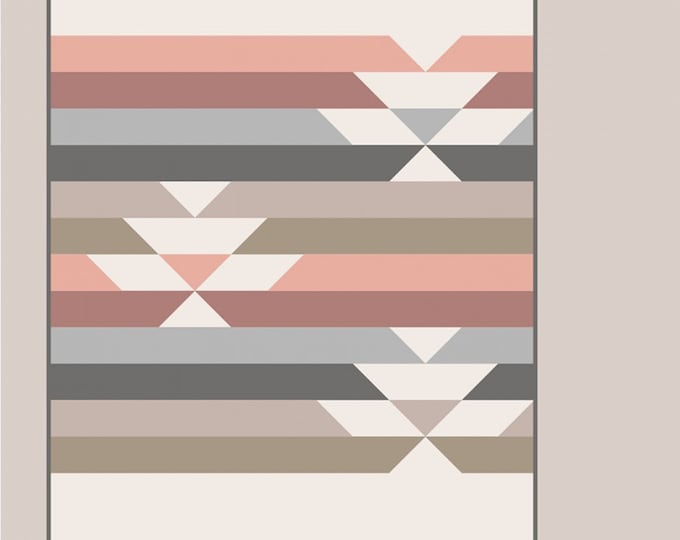 West Hawk Quilt Pattern by the Blanket Statement*rustic Quilt Pattern ...