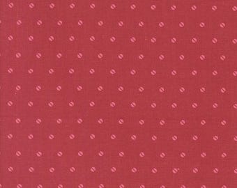 Moda A Very Sweet Christmas Dotties Poinsettia (3064 13) 1/2-YD Increments