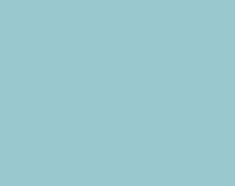 Riley Blake Designs Riley Aqua Solid (C120-RILEYAQUA) 1/2 Yard Increments