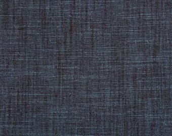 Art Gallery Fabrics Yarn Dyed Cotton Slub in Rainstorm (WWOV2014) 1/2 Yard Increments*Blue Woven Fabric*Blue Slub Woven*Slub Wovens*