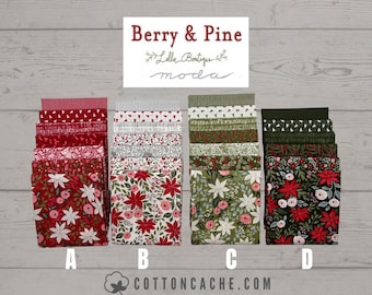 MODA Berry And Pine Fat Quarter Bundle (CC5240)