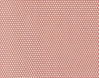 Moda Chilly Snowball Red (55718 12) 1/2-YD Increments