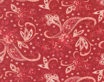 Moda Petals & Polkadots Fleurs Rose (3082 20) by Bunny Hill Designs- 1/2-YD Increments
