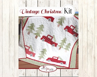 Vintage Christmas Quilt Kit