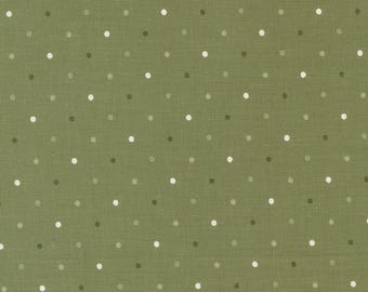 Moda Magic Dot Fern (5230 19) 1/2 Yard Increments