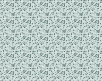 Riley Blake Designs Magical Winterland Tonal Blue (C14947-BLUE) 1/2-YD Increments*Christmas Foliage Fabric*Holiday Foliage*Tonal Background