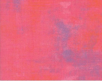 Moda Grunge Basic Calypso Coral (30150 327) 1/2 Yard Increments