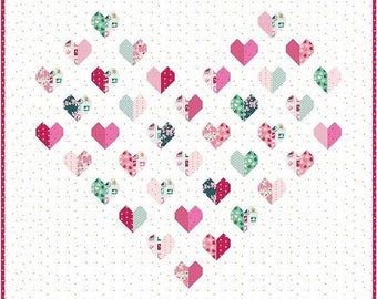 Heart of Hearts Quilt Pattern by Melissa Mortenson