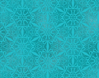 Benartex New World Pangea Caribe (1629482B) 1/2-YD Increments*Geometric*New World*Bright Rainbow Fabric*Rainbow*Rob Appell New World*