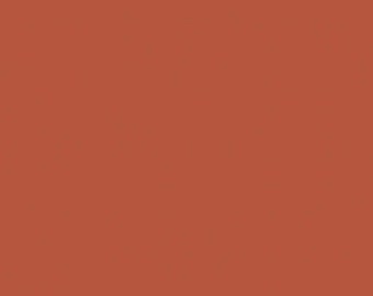 Riley Blake Designs Riley Burnt Orange Solid (C120-BURNTORANGE) 1/2 Yard Increments