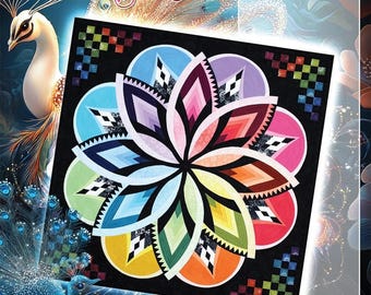 Luminary Wall Quilt Pattern by Quiltworx - Judy Niemeyer Quilting