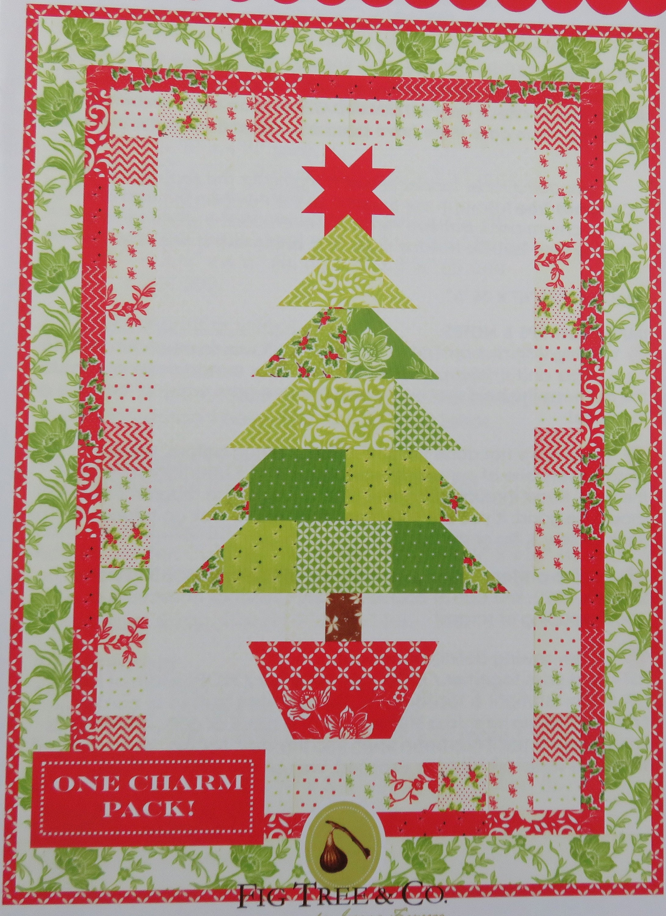 Oh Christmas Tree Quilt Pattern bt Fig Tree & Co.