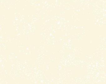 Ruby Star Society Speckled Sweet Cream (RS5027 90) 1/2-YD Increments*Ruby Star Blender*Speckled Background*Ruby Star Speckled*Cream*