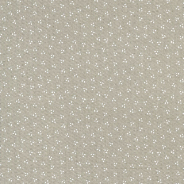 Moda Bountiful Blooms Spring Dot Stone (37668 20) 1/2-YD Increments*Fall Floral Fabric*Autumn Floral*Sherri and Chelsi Fabric*Flower Dot*Dot