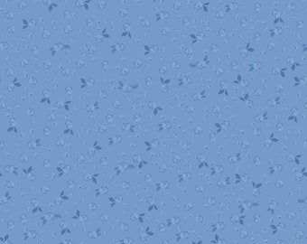 Riley Blake Designs Land of Liberty Tonal Blue (C10564-BLUE) 1/2 Yard Increments