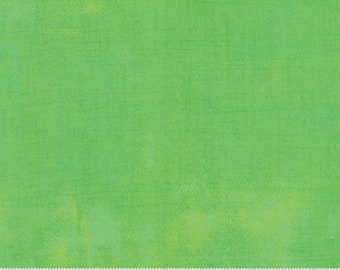 Moda Grunge Basic Kiwi (30150 304) 1/2 Yard Increments