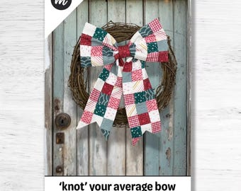 Knot Your Average Bow Pattern by Studio M Squared
