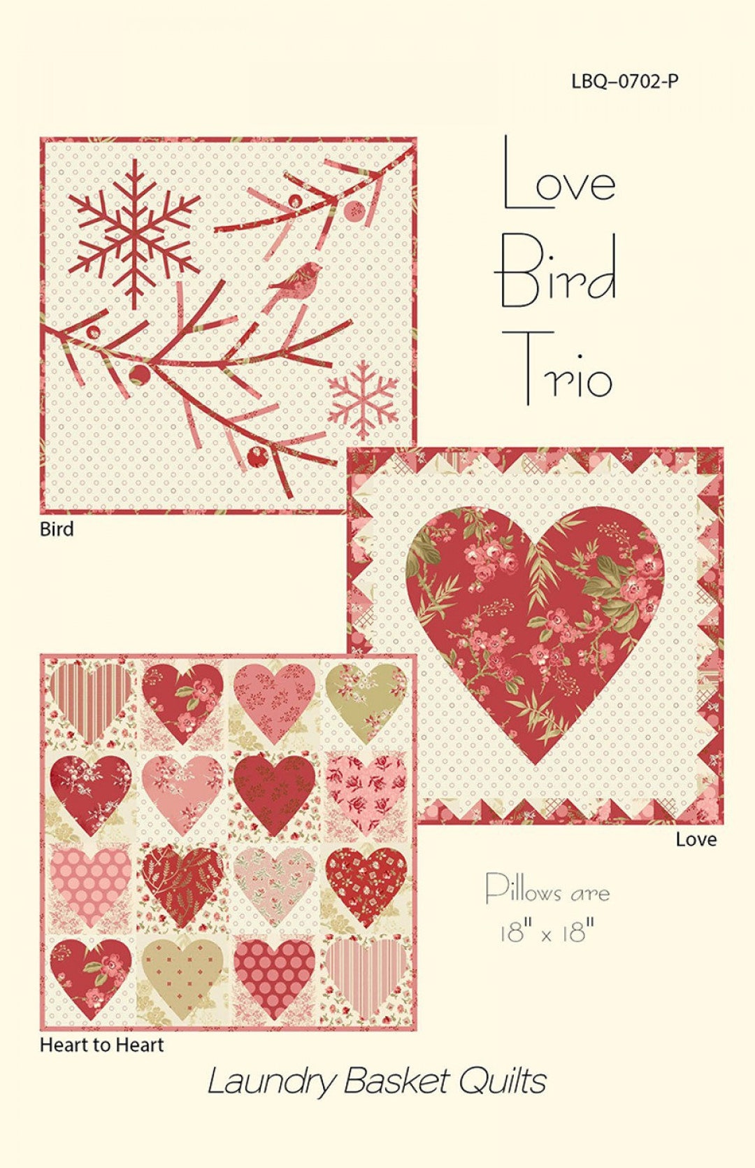 Love Bird Trio Pattern Love Bird Trio Pattern