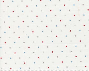 Moda Love Blooms Magic Dot Americana (5230 37) 1/2-YD Increments Fabric
