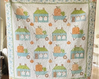 Poppie's Pumpkin Patch Quilt Pattern by Erica Made