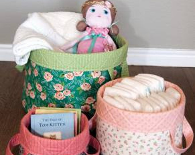 Olivia's Baskets From Knot and Thread Designs*quilted Baskets*basket ...