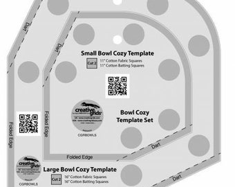 Creative Grids Bowl Cozy Template Set from Creative Grids