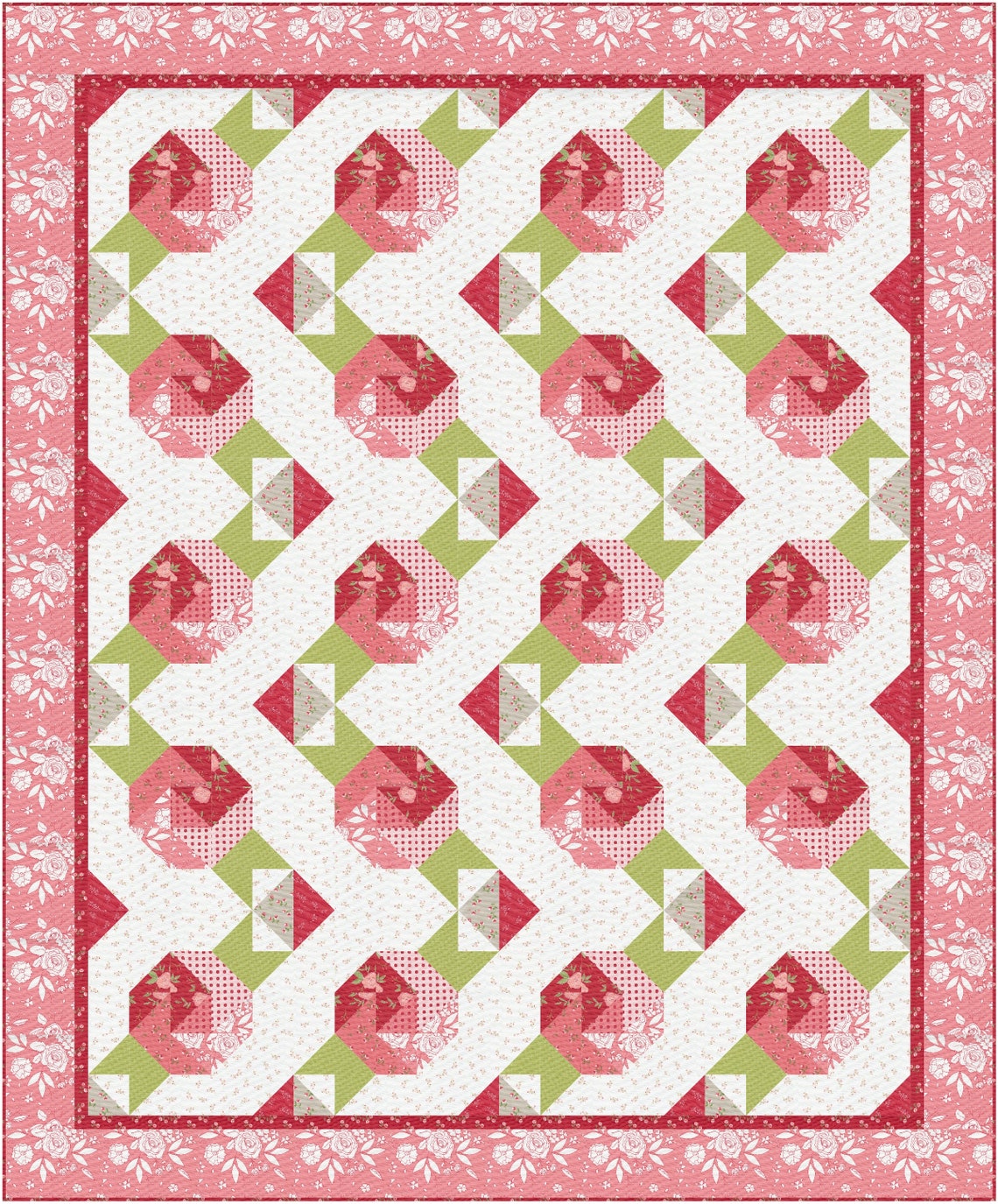 Posy Pops Quilt Pattern by the Quilt Factorybeautiful Day Etsy