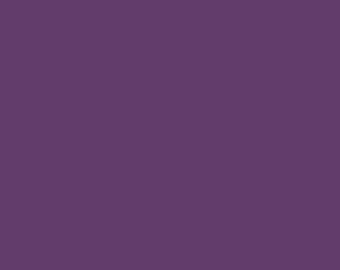 Riley Blake Designs Eggplant Solid (C120-EGGPLANT) 1/2 Yard Increments