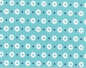 Moda Simply Delightful Petal Poolside (37640 28) 1/2-YD Increments