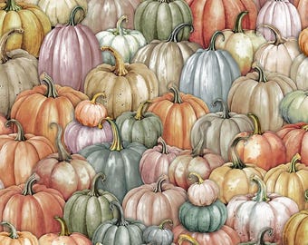 Studio E Tonight We Fly Pumpkin Patch Citrus (8335-40 Citrus) 1/2-YD Increments