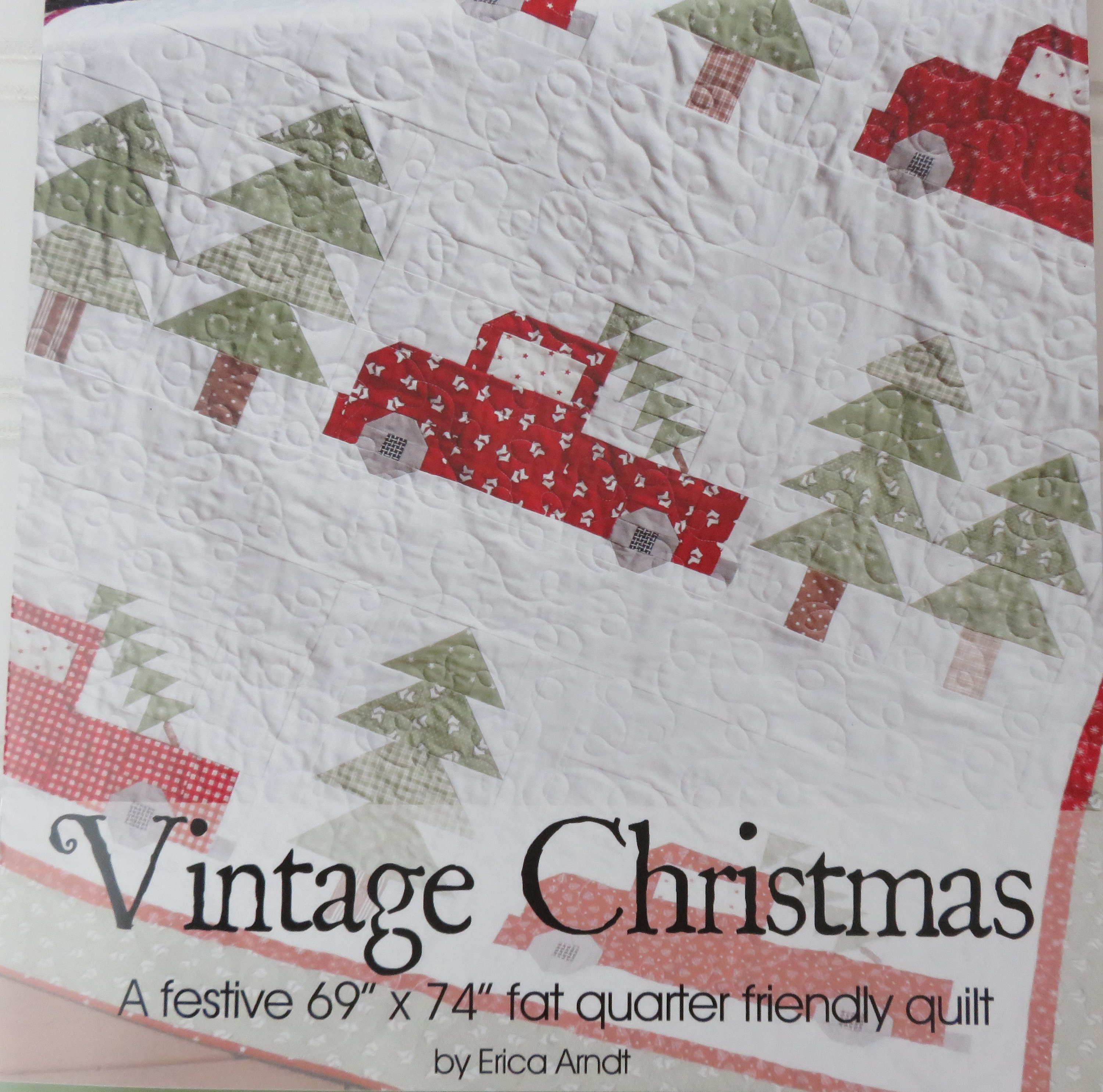 Vintage Christmas Quilt Pattern by Erica Made