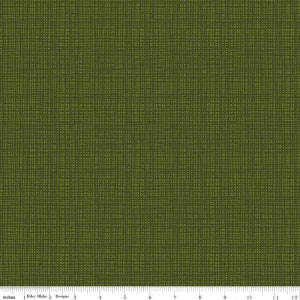 May include: A green fabric with a subtle woven texture. The fabric has a slightly rough, textured surface.