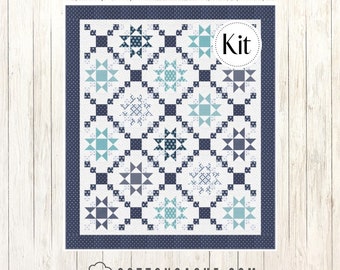 Brightly Quilt Kit Featuring Simply Delightful by Sheri & Chelsi for Moda