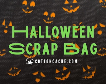Halloween Fabric Scrap Bag