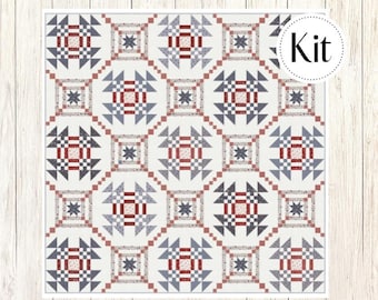 Patriot Dream Quilt Kit Featuring Independence Day by Sweetwater