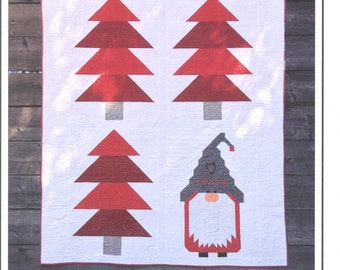 Rebecca Mae Designs Scandinavian Tomte Quilt Pattern (RMD110)