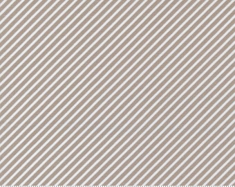 Moda Simply Delightful Stripes Stone (37646 26) 1/2-YD Increments