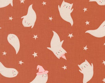 Moda Purrs and Boos Ghost Spice (39061 15) 1/2-YD increments