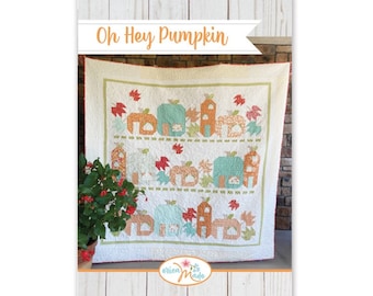 Oh Hey Pumpkin Quilt Pattern by Erica Made