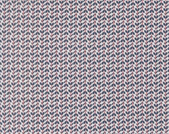 Moda Independence Day Flower Garden Vanilla by Sweetwater (55727 11) 1/2 Yard Increments