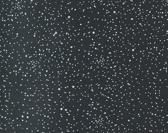 MODA Blizzard Black Flurries (55626 15) 1/2-YD Increments