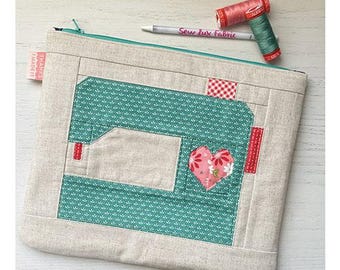 Piecemaker Pouch Pattern by Sew Lux Fabric