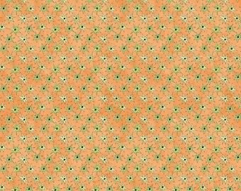 Riley Blake Designs Ghoul Friends Stars Orange (C16055-ORANGE) 1/2-Yard Increments*Halloween Fabric*Whimsical Halloween*Teresa Kogut