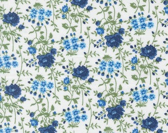 Moda Blueprint Bloomsbury White Multi (55333 11) by Camille Roskelley 1/2-YD Increments