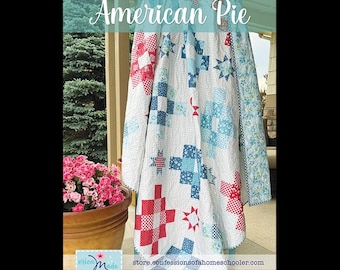 American Pie Quilt Pattern by Erica Made