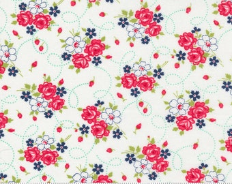 Moda One Fine Day Bliss Ivory (55231 17) 1/2 Yard Increments