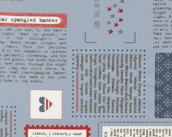Moda Independence Day All Things American Splash by Sweetwater (55720 12) 1/2 Yard Increments