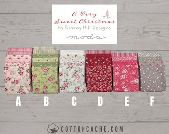 Moda A Very Sweet Christmas Fat Quarter Bundle (CC 3060)